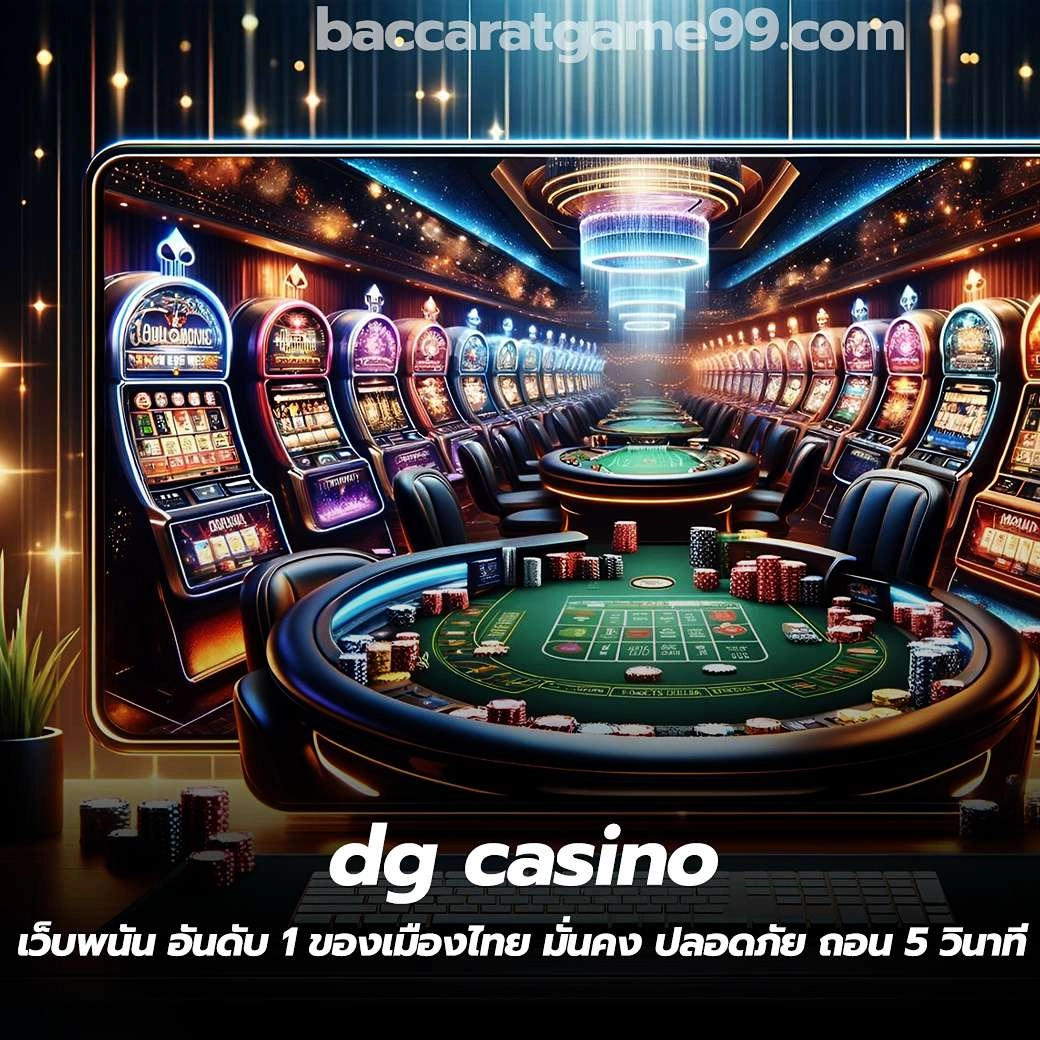 dg casino เว็บพนัน อันดับ 1 ของเมืองไทย มั่นคง ปลอดภัย ถอน 5 วินาที